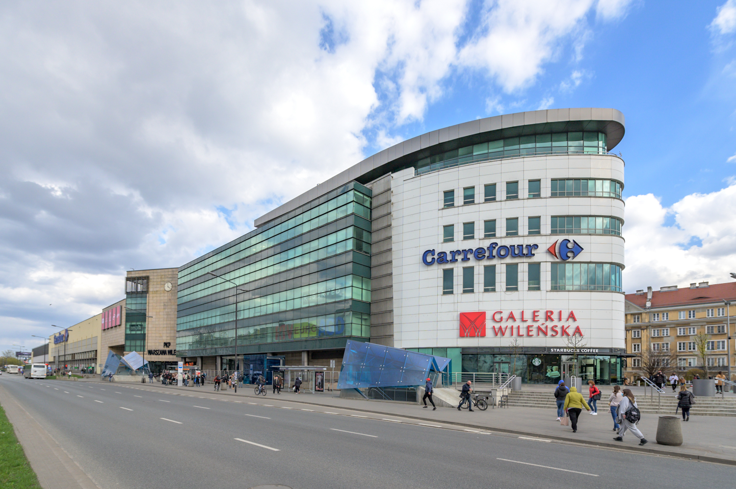 Zdjęcie architektury budynku Dworzec Wileński - przebudowa